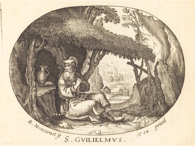 São Guilherme, o Eremita de Balthasar Moncornet