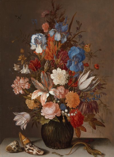Natureza morta com flores de Balthasar van der Ast