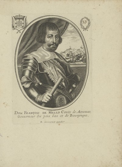Francisco Manuel de Mello 1608-1666 , um 1640-1650.  de Balthazar Moncornet