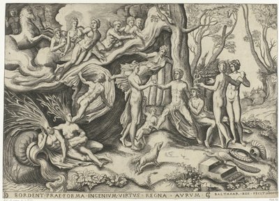 Julgamento de Paris de Balthazar van den Bos