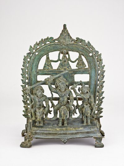 Revanta, Filho do Deus Sol Surya, século X (bronze) de Bangladesh Rajshahi School