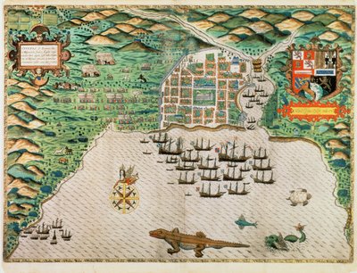 Santiago, Cape Verde de Baptista Boazio