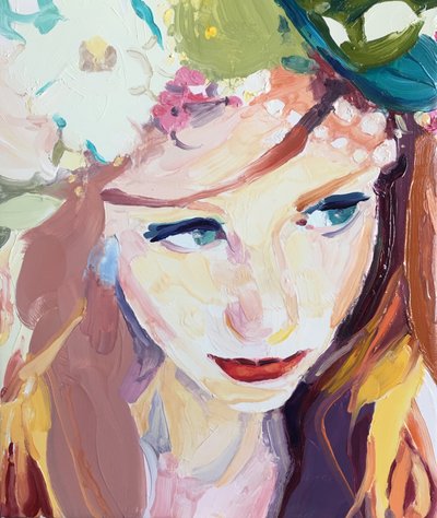 "Daisy chain", 2018 de Barbara Hoogeweegen