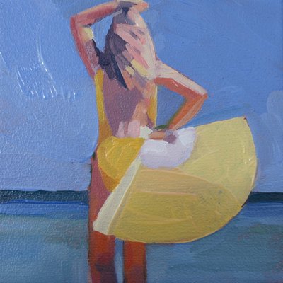 "Face 27", 2012 de Barbara Hoogeweegen