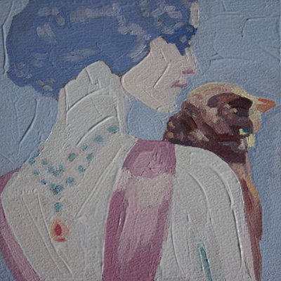 "Face 8", 2012 de Barbara Hoogeweegen