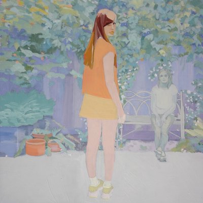 "Rapariga em Chamas", 2014 de Barbara Hoogeweegen