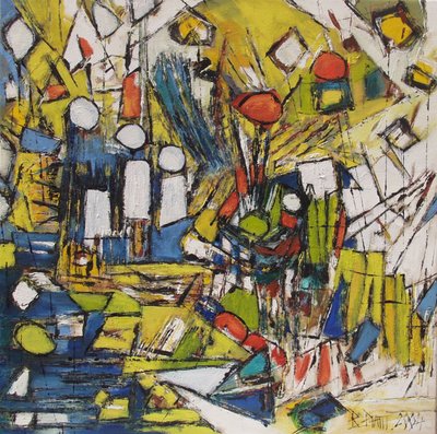 Formas abstratas vibrantes de Barbara Piatti