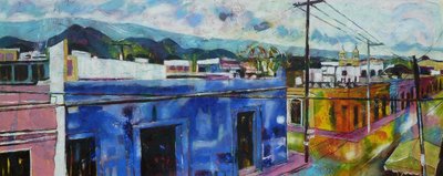 Cidade de montanha animada de Barbara Piatti
