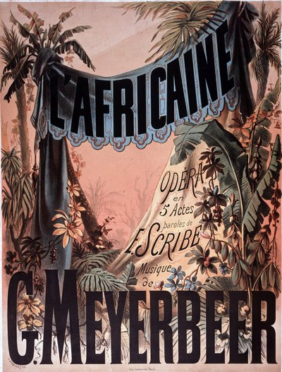 Cartaz da ópera "L