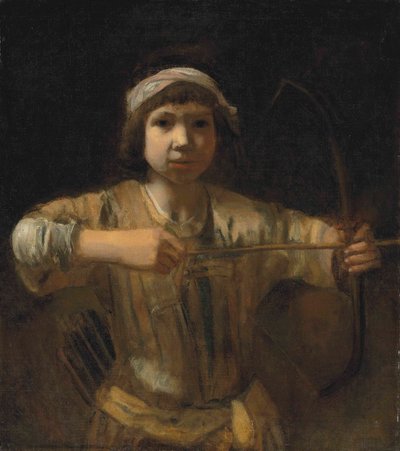 Ismael com um arco e uma flecha de Barent Fabritius