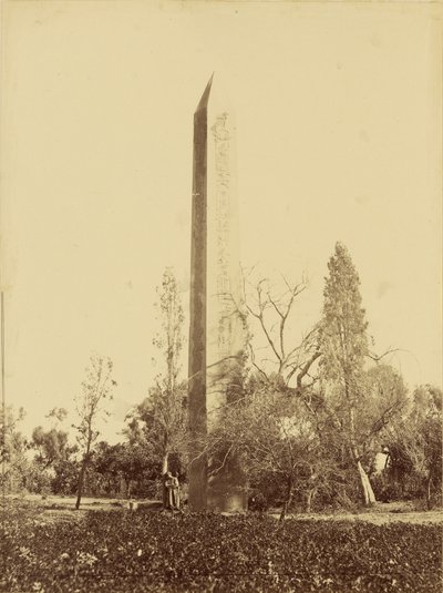 Obelisco de Heliópolis, Cairo. de Baron Paul des Granges