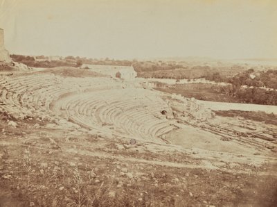 [Teatro Grego de Siracusa] de Baron Wilhelm von Gloeden