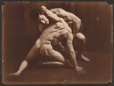 [Lutadores] de Baron Wilhelm von Gloeden