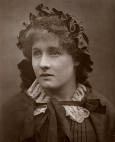 Atriz britânica Mary Rorke em The Harbor Lights, 1886 de Barraud