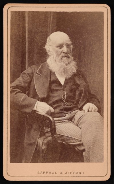 Retrato de J. H. Silbert, antes de 1877. de Barraud and Jerrard