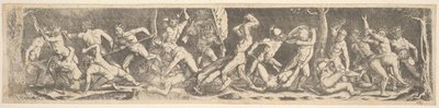 Cópia Battle for the Banner, início do século XVI. de Barthel Beham