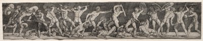 Batalha de Homens Nus de Barthel Beham