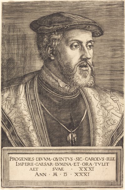 Imperador Carlos V de Barthel Beham