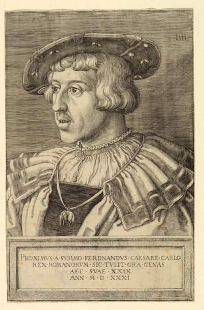 Fernando I, imperador do Sacro Império Romano-Germânico de Barthel Beham