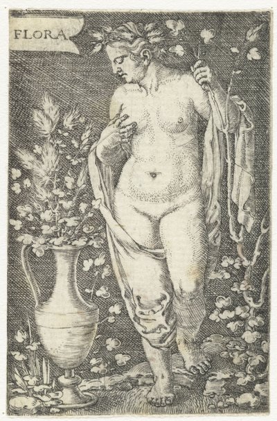 Flora (título sobre o objecto) de Barthel Beham