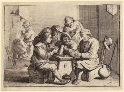 Virgem Maria com o Menino sentada no nicho da janela [Maria lactans] de Barthel Beham