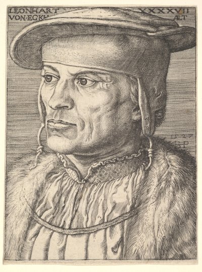 Leonard von Eckh, 1527. de Barthel Beham