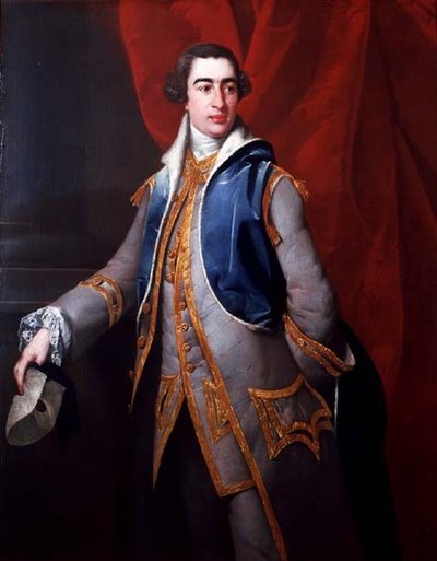 Retrato de Thomas Havers (óleo sobre tela) de Barthelemy (attr. to) Du Pan