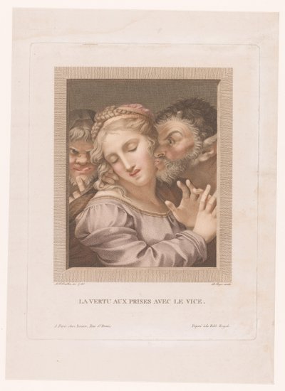 Deugd en Ondeugd
Virtude e vício (título sobre o objecto) de Barthélémy Joseph Fulcran Roger