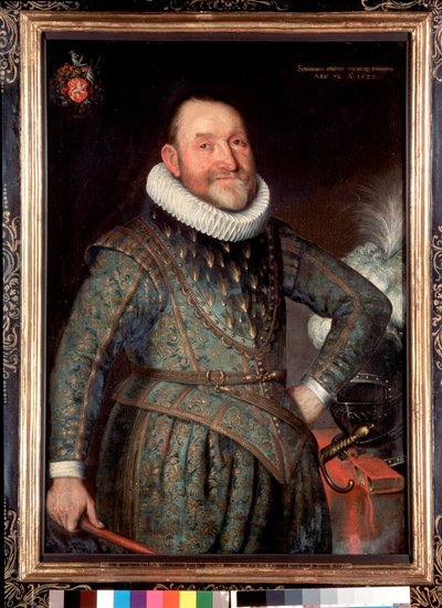 Retrato do poeta francês Theodore Agrippa d