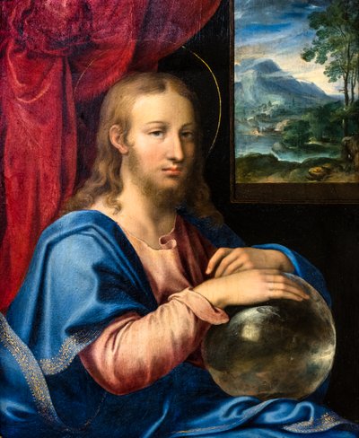 Cristo salva o mundo de Bartholomaeus Spranger