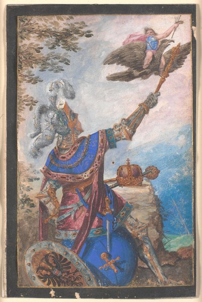 Alegoria da Pintura sob a Casa de Habsburgo de Bartholomäus Strobel d.Y.