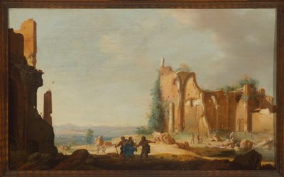 Cristo a caminho de Emaús de Bartholomeus Breenbergh