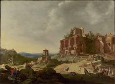 A lapidação de Santo Estêvão de Bartholomeus Breenbergh