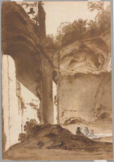 Villa de Mecenas em Tivoli de Bartholomeus Breenbergh