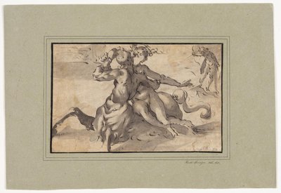 Hércules, Deianira e o Centauro Nessus de Bartholomeus Spranger