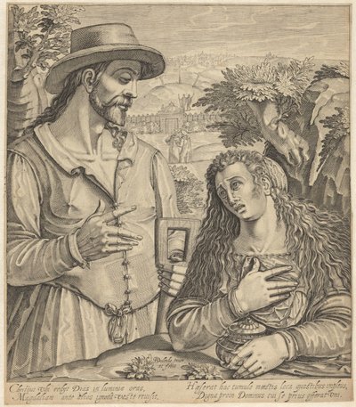 Cristo Aparece a Maria Madalena de Bartholomeus Willemsz. Dolendo