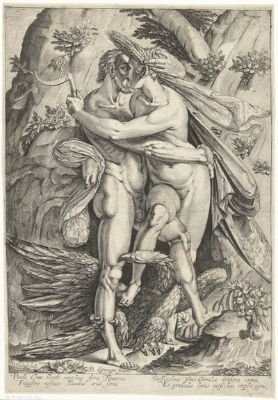 Plutão e Ceres de Bartholomeus Willemsz. Dolendo