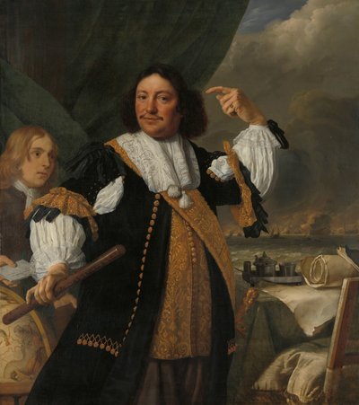 Aert van Nes (1626-1693), vice-almirante de Bartholomeus van der Helst