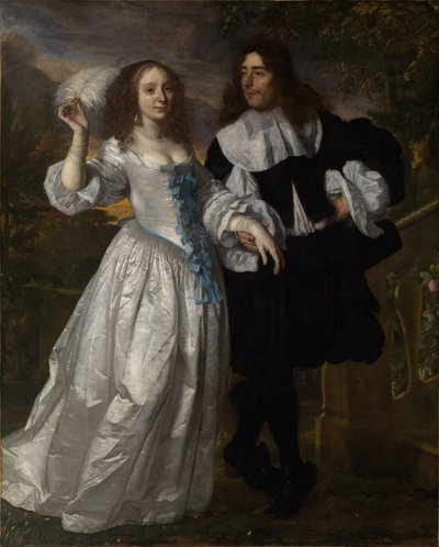 Jovem casal patrício de Bartholomeus van der Helst