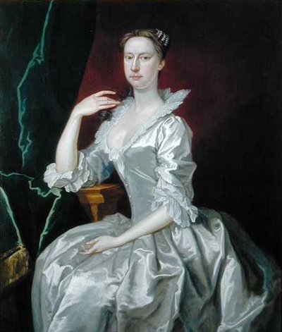 Retrato da Sra. Elizabeth Ingram (óleo sobre tela) de Bartholomew Dandridge