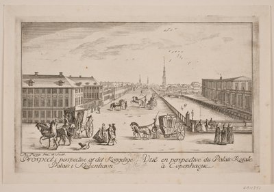 Canal Frederiksholm, t.v. A mansão do príncipe de Bartholomæus Roque