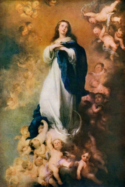 Imaculada Conceição, c1678, 1912. de Bartolomé Esteban Murillo
