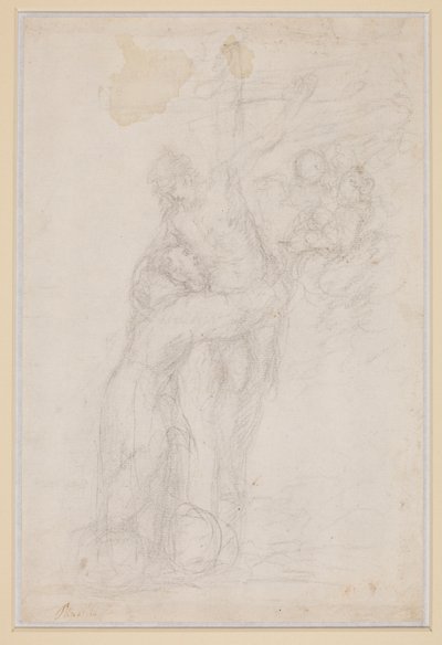 São Francisco abraçando o Cristo crucificado de Bartolomé Esteban Murillo