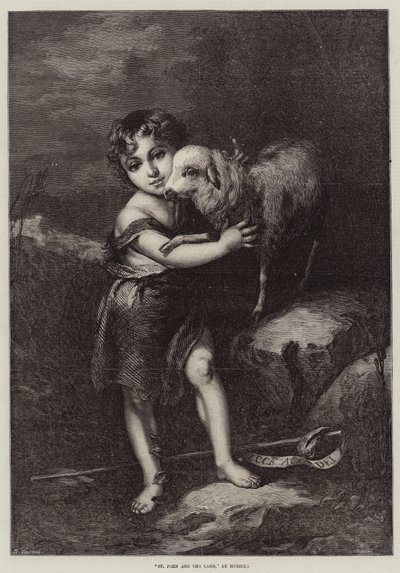 São João e o Cordeiro de Bartolomé Esteban Murillo
