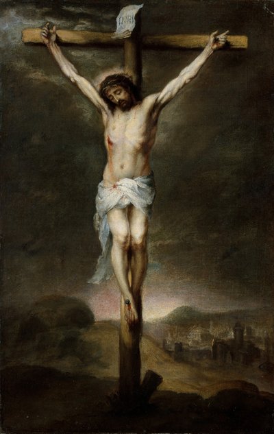 A Crucificação, ca. 1675 de Bartolomé Esteban Murillo