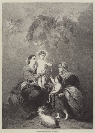 A Sagrada Família de Bartolomé Esteban Murillo