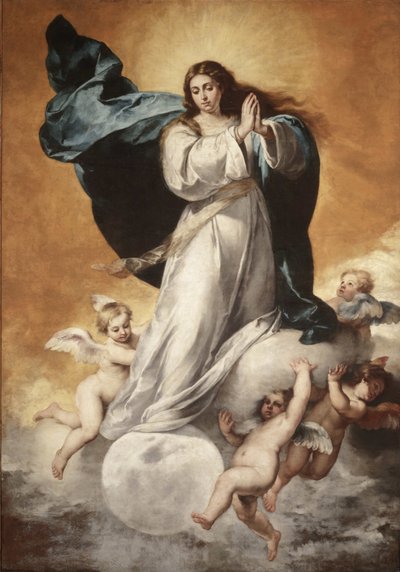 A Imaculada Conceição da Virgem, 1650. de Bartolomé Esteban Murillo