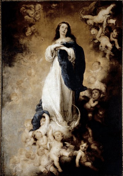 A Imaculada Conceição ou A Alma Imaculada Conceição. (óleo sobre tela de Bartolomé Esteban Murillo
