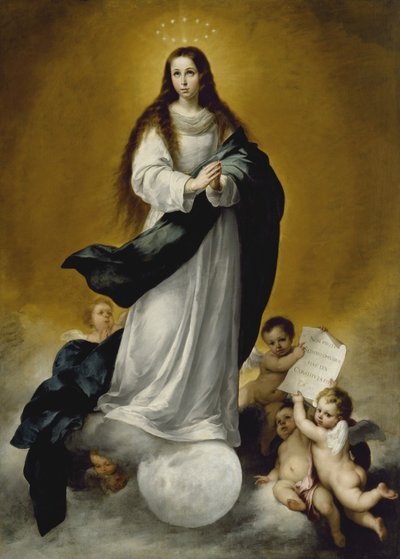 A Virgem da Imaculada Conceição, c.1660 de Bartolomé Esteban Murillo