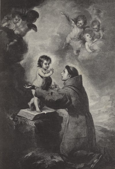 A visão de Santo Antônio de Pádua de Bartolomé Esteban Murillo